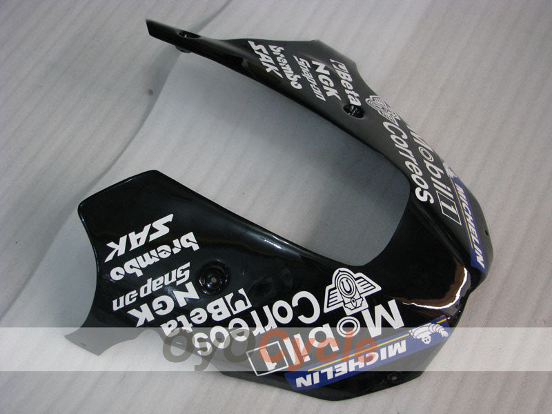 Verkleidungssatz für NINJA ZX-9R 00-01 - Weiß, Schwarz - West #OYO87906064