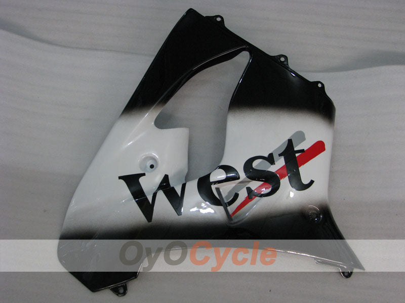 Verkleidungssatz für NINJA ZX-9R 00-01 - Weiß, Schwarz - West #OYO87906064