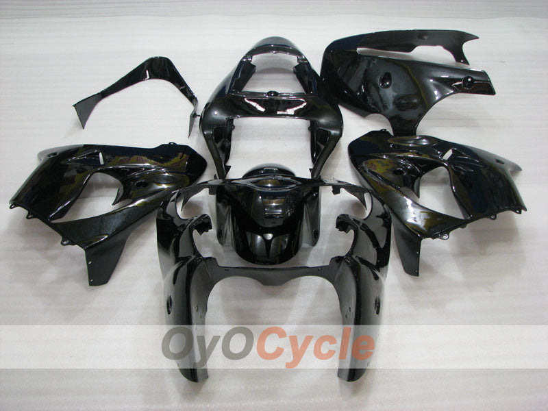 Verkleidungssatz für NINJA ZX-9R 02-03 - Schwarz - Ohne Aufkleber / Dekor, Werksstil #OYO87906065