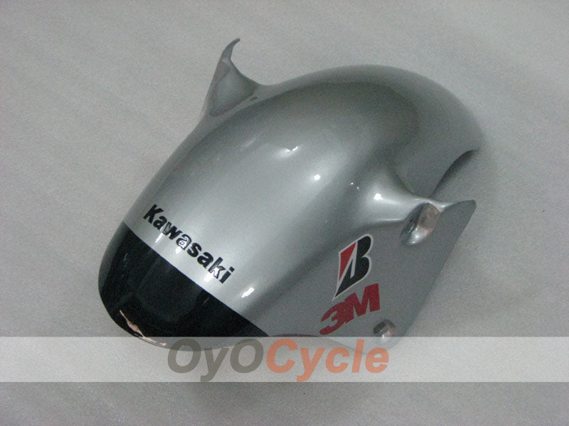 Verkleidungskit für NINJA ZX-9R 02-03 - Schwarz, Silber - Monster #OYO87906068