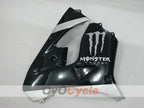 Verkleidungskit für NINJA ZX-9R 02-03 - Schwarz, Silber - Monster #OYO87906068