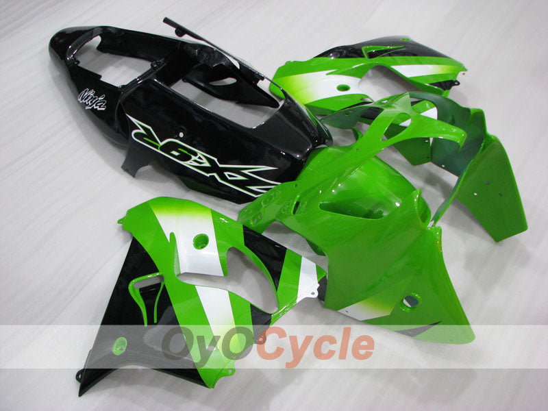 Verkleidungskit für NINJA ZX-9R 02-03 - Grün, Schwarz - Werksstil #OYO87906069