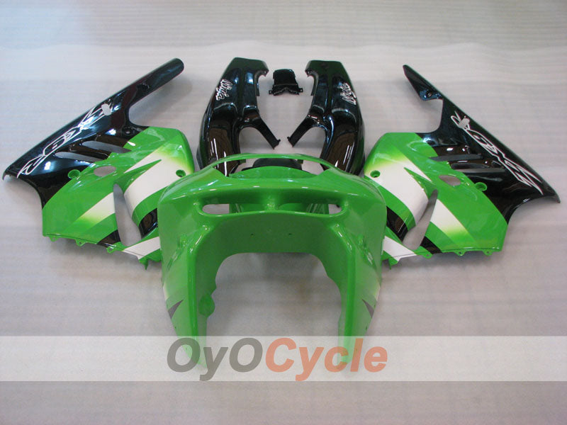 Verkleidungskit für NINJA ZX-9R 94-97 - Grün, Schwarz - Werksstil #OYO87906070