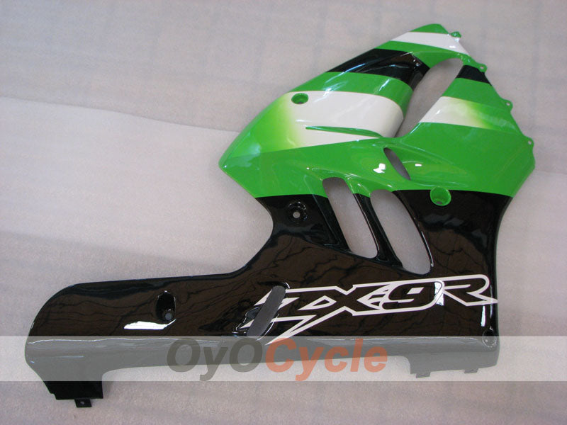 Verkleidungskit für NINJA ZX-9R 94-97 - Grün, Schwarz - Werksstil #OYO87906070