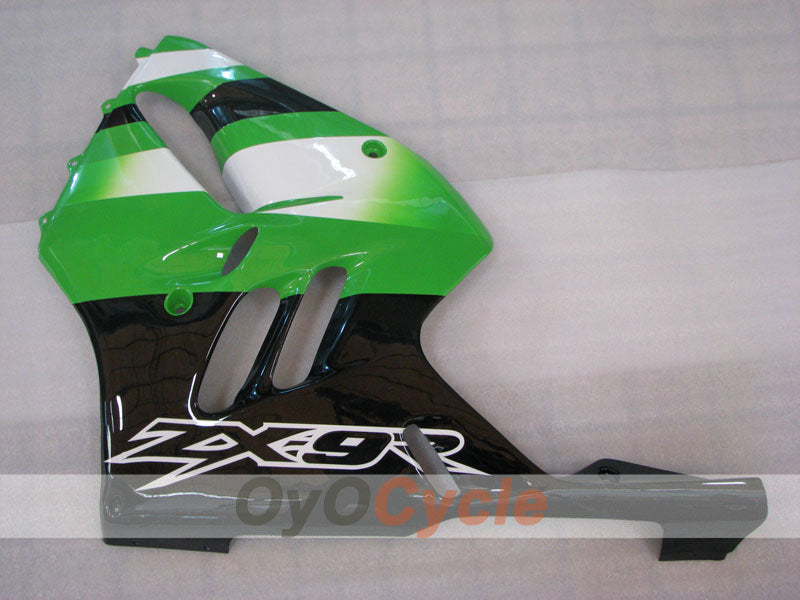 Verkleidungskit für NINJA ZX-9R 94-97 - Grün, Schwarz - Werksstil #OYO87906070