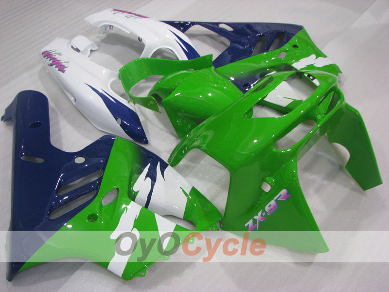 Verkleidungskit für NINJA ZX-9R 94-97 - Grün, Blau, Weiß - Werksstil #OYO87906071