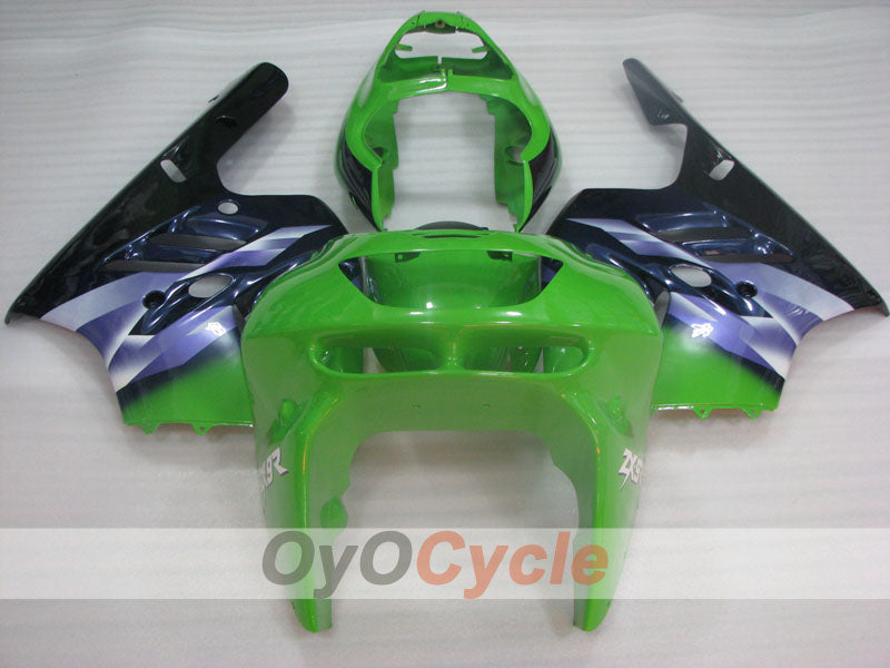 Verkleidungskit für NINJA ZX-9R 94-97 - Grün, Lila, Schwarz - Werksstil #OYO87906073