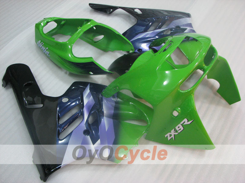 Verkleidungskit für NINJA ZX-9R 94-97 - Grün, Lila, Schwarz - Werksstil #OYO87906073