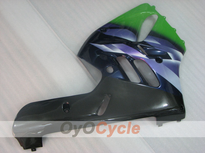 Verkleidungskit für NINJA ZX-9R 94-97 - Grün, Lila, Schwarz - Werksstil #OYO87906073