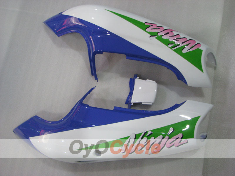 Verkleidungskit für NINJA ZX-9R 94-97 - Grün, Blau, Weiß - Werksstil #OYO87906074