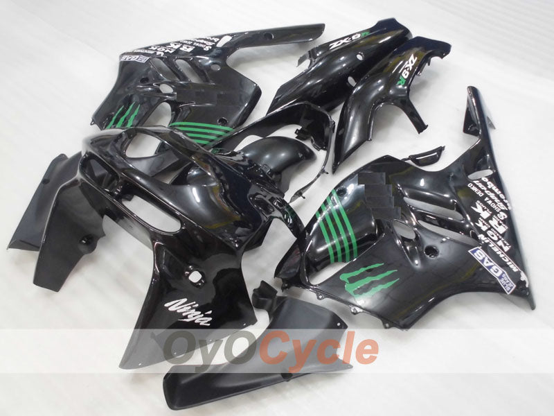 Verkleidungskit für NINJA ZX-9R 94-97 - Schwarz - Monster #OYO87906076 Zweitbild