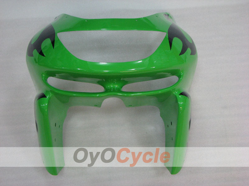 Verkleidungskit für NINJA ZX-9R 98-99 - Grün, Schwarz - Werksstil #OYO87906077