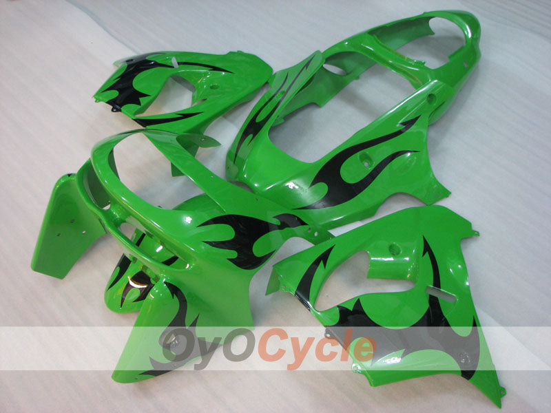 Verkleidungskit für NINJA ZX-9R 98-99 - Grün, Schwarz - Werksstil #OYO87906077 Hauptbild