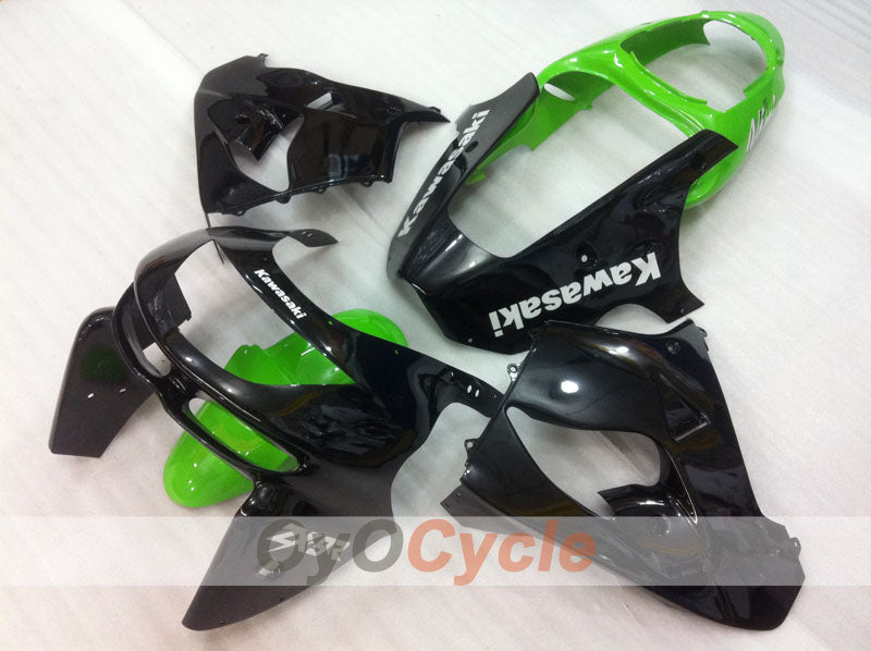Verkleidungskit für NINJA ZX-9R 98-99 - Grün, Schwarz - Werksstil #OYO87906078