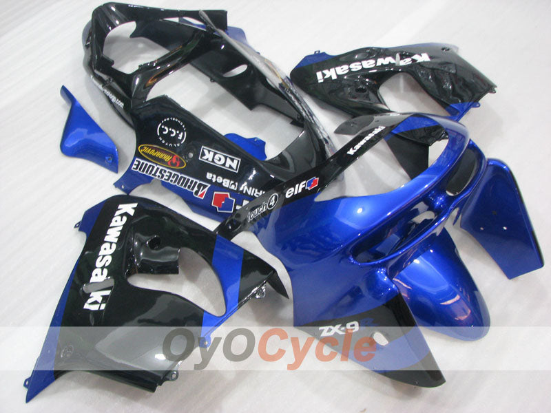 Verkleidungssatz für 98-99 NINJA ZX-9R - Blau, Schwarz - Individuell #OYO87906080 Hauptbild