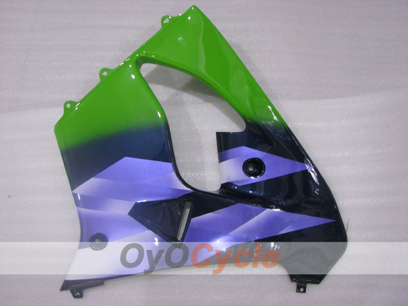 Verkleidungssatz für 98-99 NINJA ZX-9R - Grün, Lila, Schwarz - Werksstil #OYO87906082