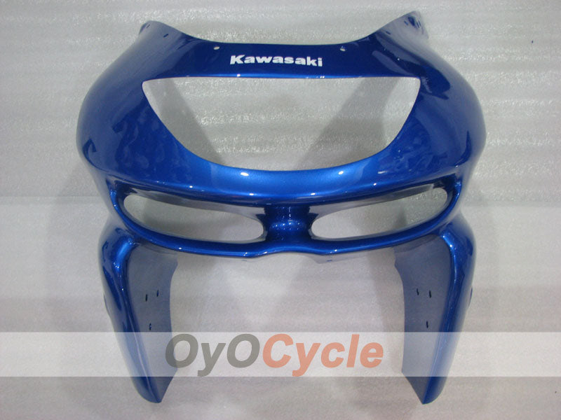 Verkleidungssatz für 98-99 NINJA ZX-9R - Blau, Schwarz - Werksstil #OYO87906083