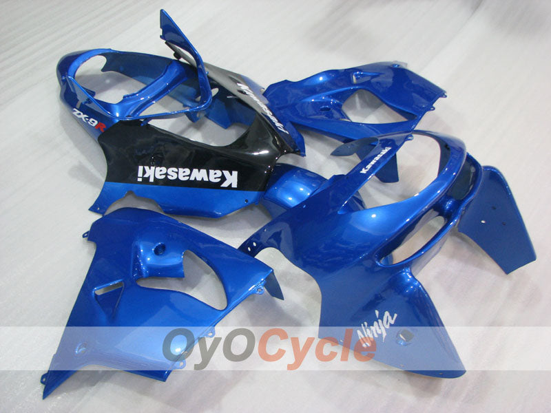 Verkleidungssatz für 98-99 NINJA ZX-9R - Blau, Schwarz - Werksstil #OYO87906083 Hauptbild