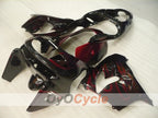 Verkleidungssatz für 98-99 NINJA ZX-9R - Rot, Schwarz - Flamme #OYO87906084