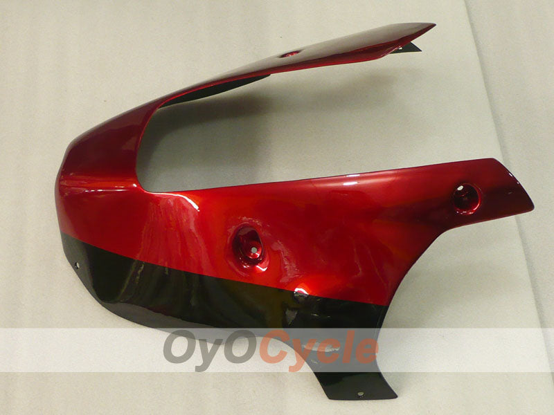 Verkleidungssatz für 98-99 NINJA ZX-9R - Rot, Schwarz - Flamme #OYO87906084