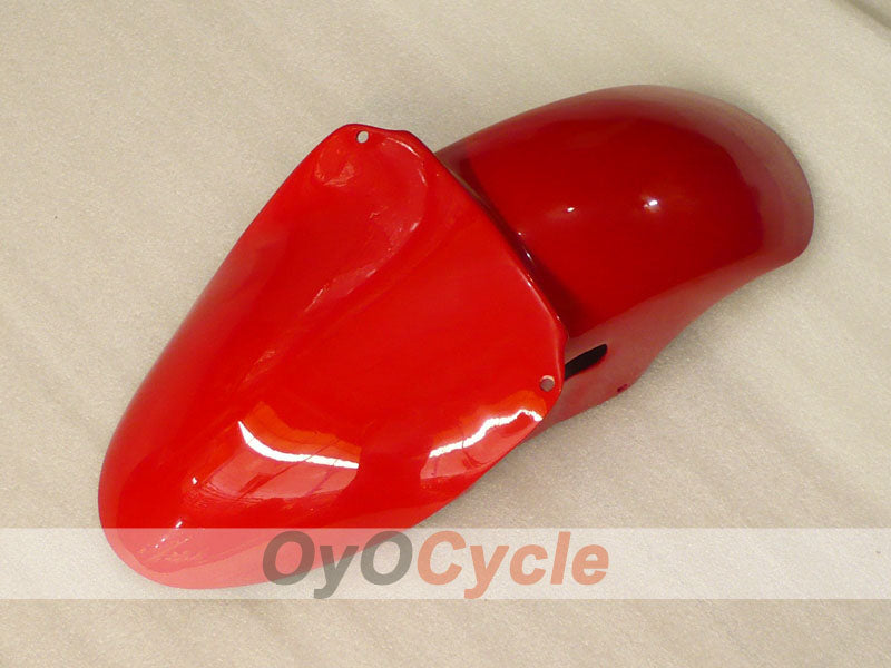 Verkleidungssatz für 98-99 NINJA ZX-9R - Rot, Schwarz - Flamme #OYO87906085