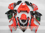 Einspritz-Verkleidungssatz für 04-05 NINJA ZX-10R - Rot, Schwarz - Monster #OYO87906087