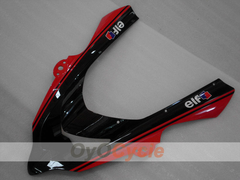 Einspritz-Verkleidungssatz für 04-05 NINJA ZX-10R - Rot, Schwarz - Monster #OYO87906087