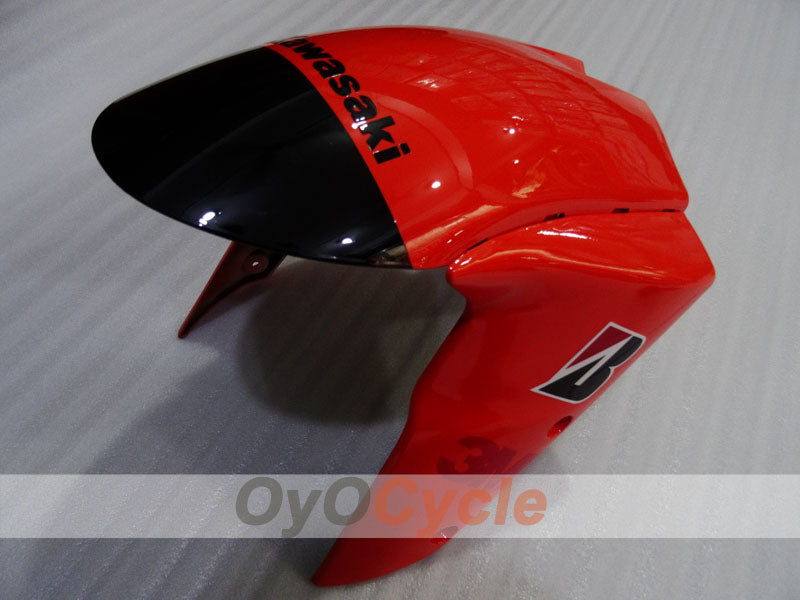 Einspritz-Verkleidungssatz für 04-05 NINJA ZX-10R - Rot, Schwarz - Monster #OYO87906088