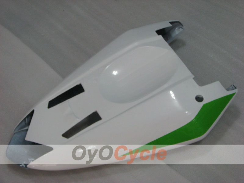 Einspritz-Verkleidungssatz für 04-05 NINJA ZX-10R - Grün, Weiß, Schwarz - Monster #OYO87906089