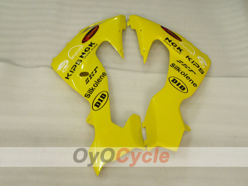 Einspritz-Verkleidungssatz für 06-07 NINJA ZX-10R - Gelb - Nakano #OYO87906091