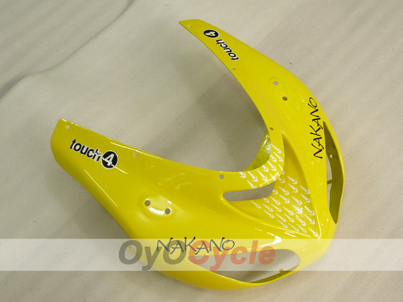 Einspritz-Verkleidungssatz für 06-07 NINJA ZX-10R - Gelb - Nakano #OYO87906091