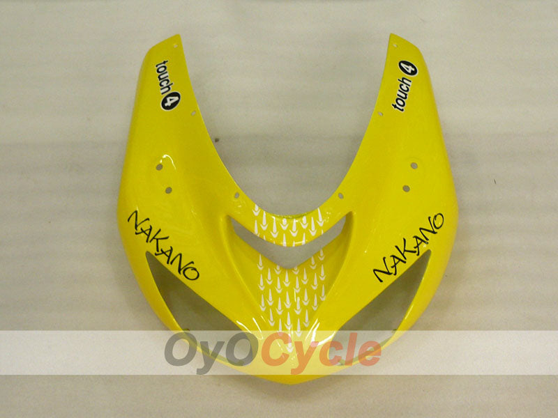 Einspritz-Verkleidungssatz für 06-07 NINJA ZX-10R - Gelb - Nakano #OYO87906091