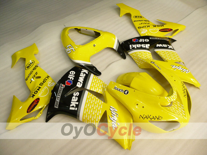 Einspritz-Verkleidungssatz für 06-07 NINJA ZX-10R - Gelb - Nakano #OYO87906091 Hauptbild