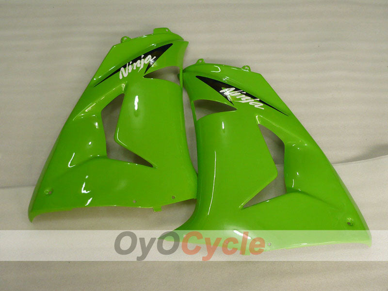 Einspritz-Verkleidungssatz für NINJA ZX-10R 06-07 - Grün - Werksstil #OYO87906092