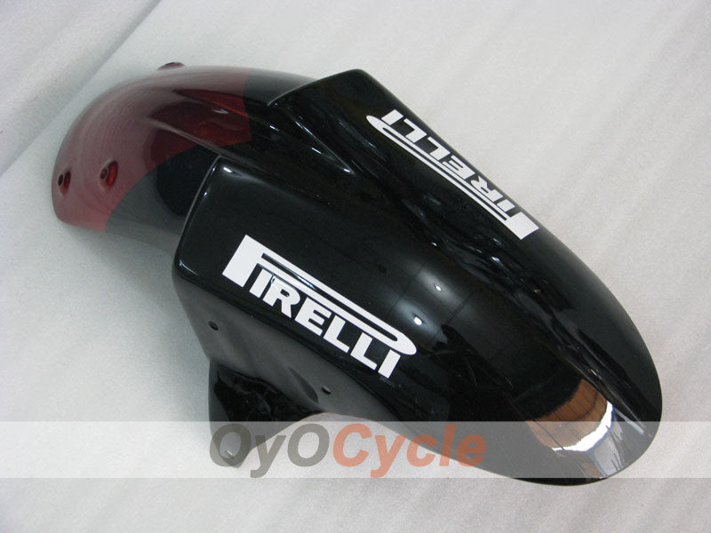 Einspritz-Verkleidungssatz für NINJA ZX-10R 06-07 - Weinrot, Schwarz - Corona #OYO87906094