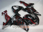 Einspritz-Verkleidungssatz für NINJA ZX-10R 06-07 - Weinrot, Schwarz - Corona #OYO87906094