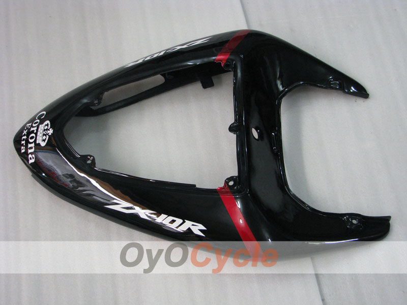 Einspritz-Verkleidungssatz für NINJA ZX-10R 06-07 - Weinrot, Schwarz - Corona #OYO87906094