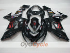 Einspritz-Verkleidungssatz für NINJA ZX-10R 06-07 - Schwarz - Monster #OYO87906095