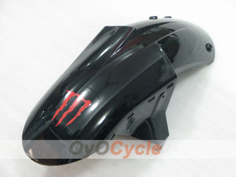 Einspritz-Verkleidungssatz für NINJA ZX-10R 06-07 - Schwarz - Monster #OYO87906095
