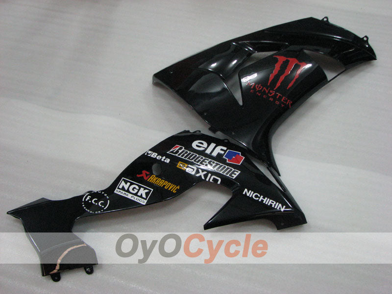 Linke und rechte Seitenverkleidung für Kawasaki Ninja ZX-10R 06-07 #OYO87913409 Zweitbild