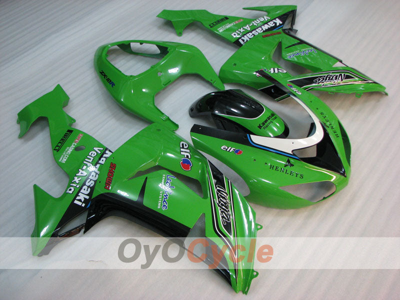 Einspritz-Verkleidungssatz für NINJA ZX-10R 06-07 - Grün - PIRELLI #OYO87906097 Hauptbild