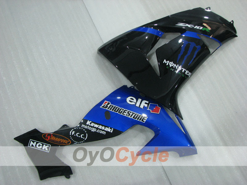 Linke und rechte Seitenverkleidung für Kawasaki Ninja ZX-10R 06-07 #OYO87913418 Zweitbild