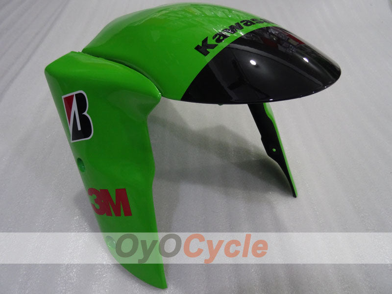 Einspritz-Verkleidungssatz für NINJA ZX-10R 06-07 - Grün, Schwarz - Monster #OYO87906099