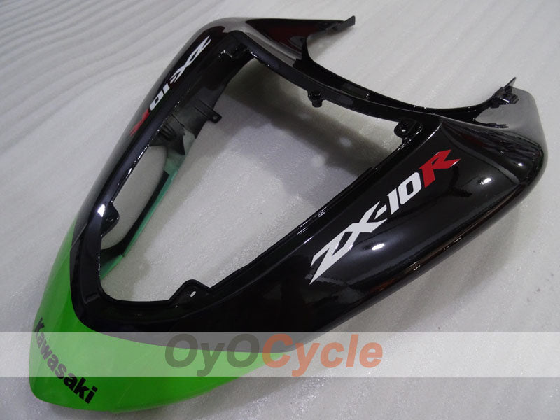 Einspritz-Verkleidungssatz für NINJA ZX-10R 06-07 - Grün, Schwarz - Monster #OYO87906099