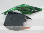 Einspritz-Verkleidungssatz für NINJA ZX-10R 08-10 - Grün, Schwarz - Flame #OYO87906100