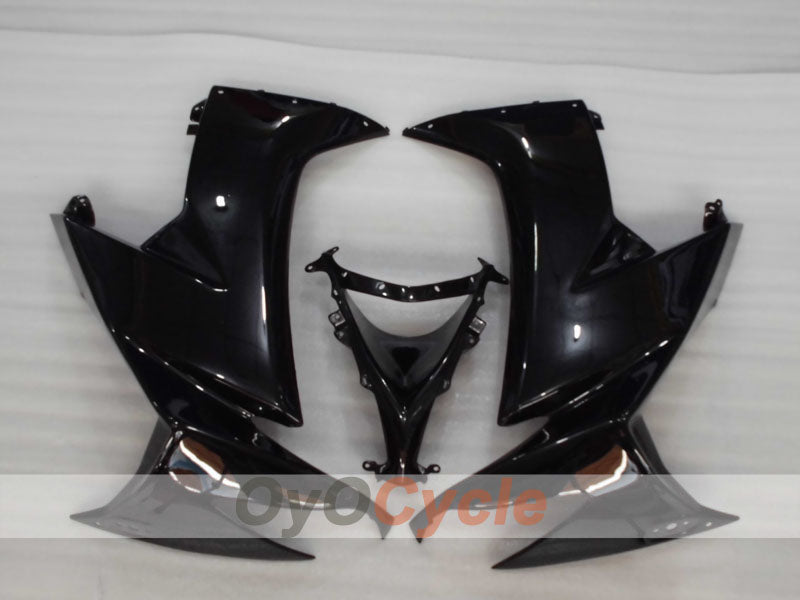 Einspritz-Verkleidungssatz für NINJA ZX-10R 08-10 - Grün, Schwarz - Flame #OYO87906102
