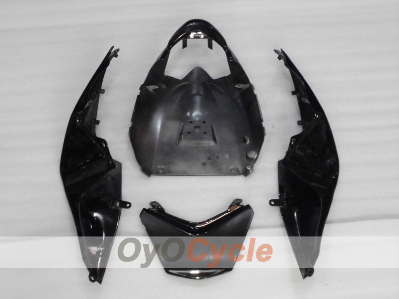 Einspritz-Verkleidungssatz für NINJA ZX-10R 08-10 - Grün, Schwarz - Flame #OYO87906102