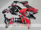 Einspritz-Verkleidungssatz für NINJA ZX-10R 08-10 - Rot, Schwarz - Monster #OYO87906103