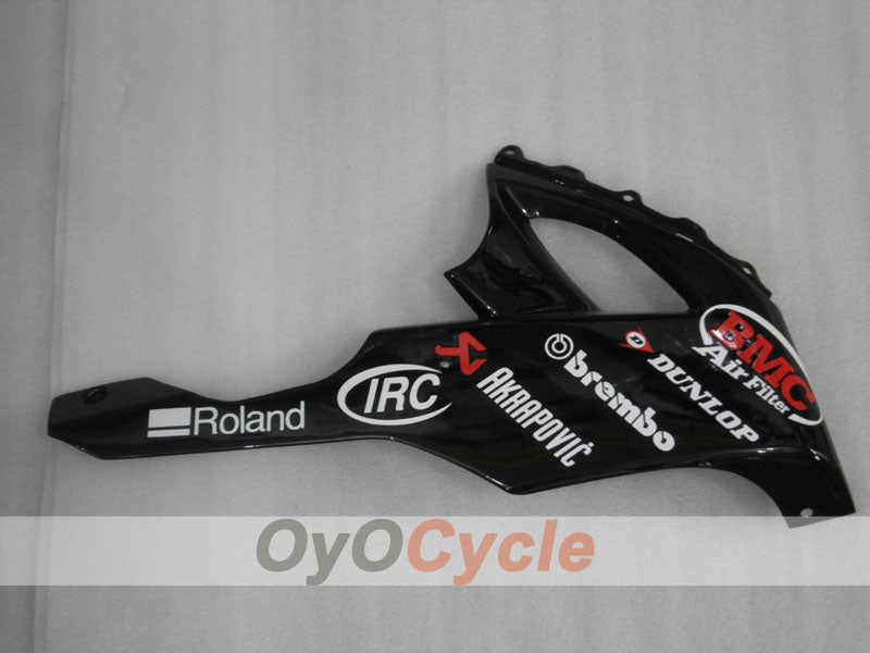 Einspritz-Verkleidungssatz für NINJA ZX-10R 08-10 - Grün, Weiß, Schwarz - Monster #OYO87906104