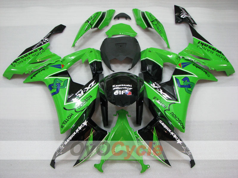 Einspritzverkleidungssatz für NINJA ZX-10R 08-10 - Grün, Schwarz - Customize #OYO87906105 Zweitbild